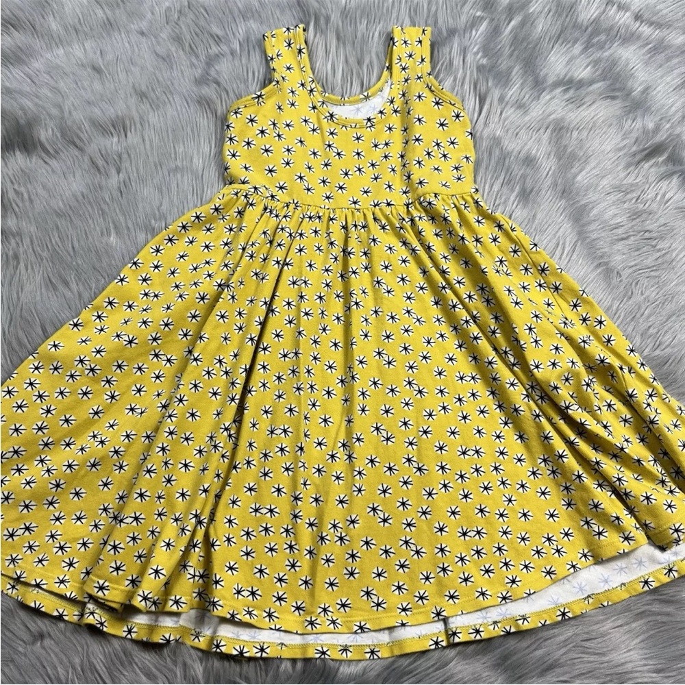 Alice & Ames Girls Tank Ballet Dress Ochre Flower Size 6 - Picture 10 of 14